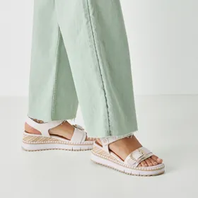 Tamaris Sandales Blanc Cuir