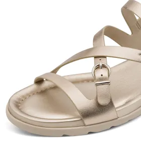 Tamaris Sandalen Brons Leer