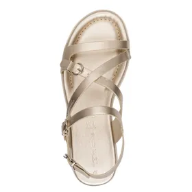 Tamaris Sandalen Brons Leer