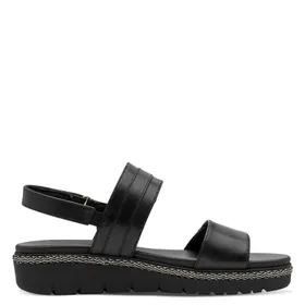 Tamaris PureRelax Sandalen Zwart Leer
