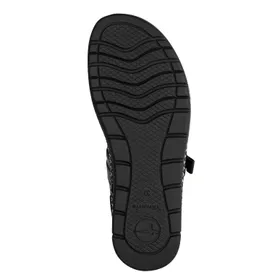Tamaris PureRelax Sandalen Zwart Leer