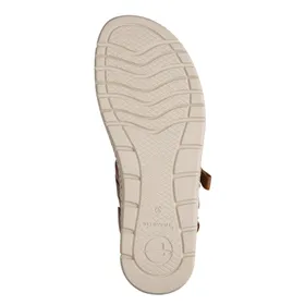 Tamaris PureRelax Sandalen Cognac Leder