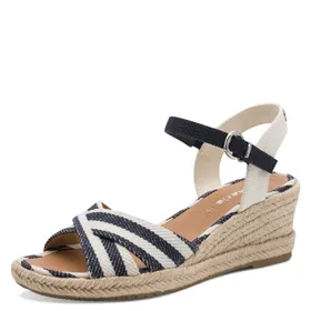 Tamaris Sandalen Blau Textil