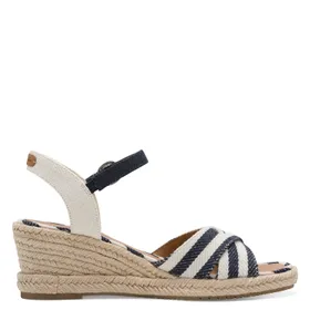 Tamaris Sandalen Blau Textil