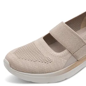 Tamaris Comfort Ballerines Taupe Textile