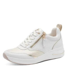 Tamaris Comfort Sneakers Blanc Or