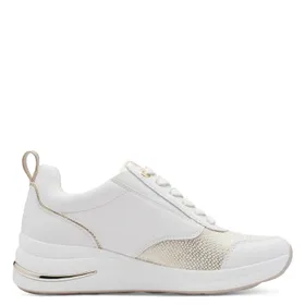 Tamaris Comfort Sneakers Blanc Or