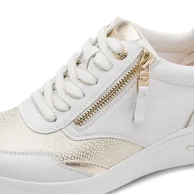 Tamaris Comfort Sneakers Blanc Or