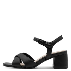 Tamaris Comfort Sandalen Zwart met Hak
