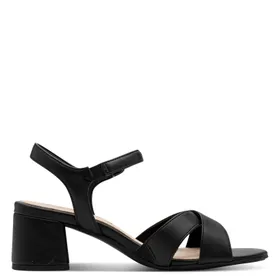 Tamaris Comfort Sandalen Zwart met Hak