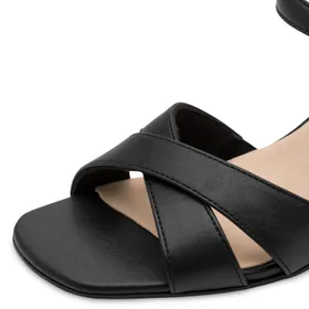 Tamaris Comfort Sandalen Zwart met Hak
