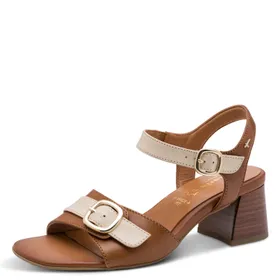 Tamaris Comfort Sandals Ivory Leather