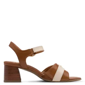 Tamaris Comfort Sandals Ivory Leather