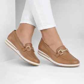 Gabor Ballerines Camel Cuir