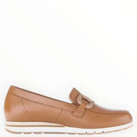 Gabor Ballerines Camel Cuir