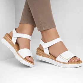 Gabor Sandales Blanc Cuir