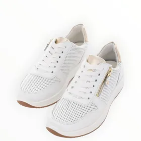 Sneakers Blauw Leer