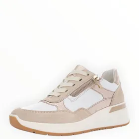 Sneakers Beige Leather