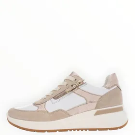 Sneakers Beige Leather