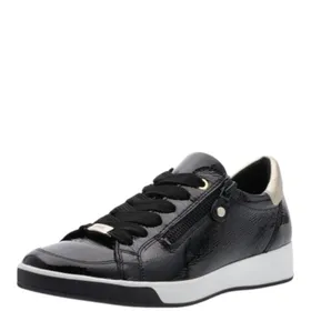 Sneakers Zwart Leer