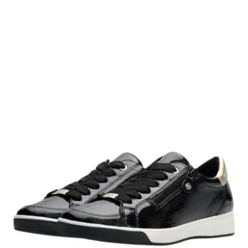 Sneakers Zwart Leer