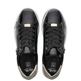 Sneakers Zwart Leer