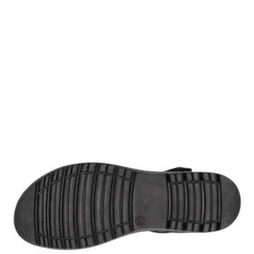Sleehaksandalen Zwart Leer