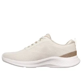 Wedge Sneakers Beige Gold
