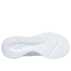 Wedge Sneakers White Silver