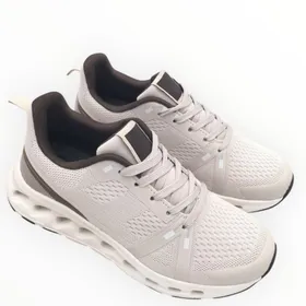 Wedge Sneakers Beige