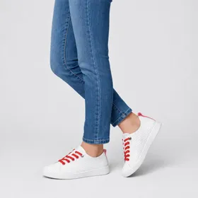 Sneakers Blanc Rouge