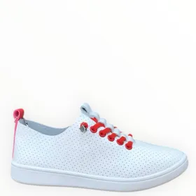 Sneakers Blanc Rouge