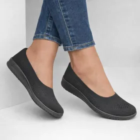 Ballerines Noir Textile