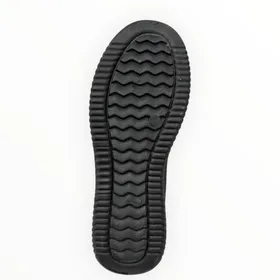 Ballerines Noir Textile