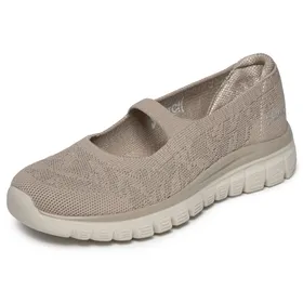 Skechers Ballerines Taupe