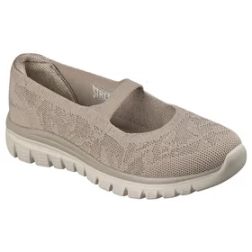 Skechers Ballerines Taupe