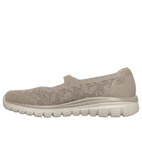 Skechers Ballerines Taupe