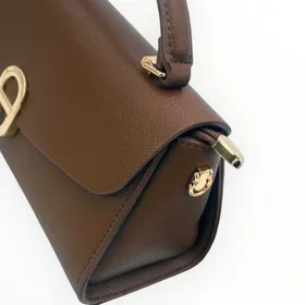 Baguette handtas bruin