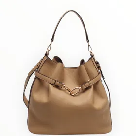 Schoudertas-Crossbodytas Beige