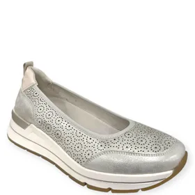 Double Heart Ballerines Or
