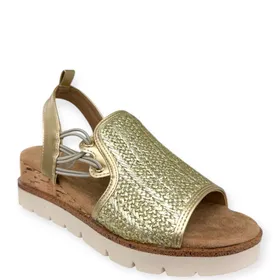 Double Heart Sandalen Goud