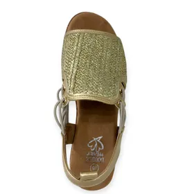 Double Heart Sandalen Goud