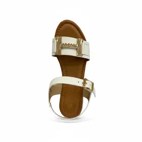 Sleehaksandalen Wit