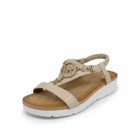 Wedge Sandals Beige