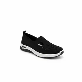 Ballerines Zwart Textiel