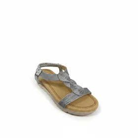 Sleehaksandalen Zilver