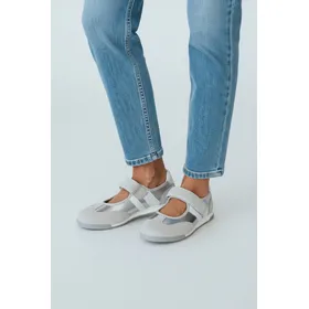 Ballerines Argent à Velcro