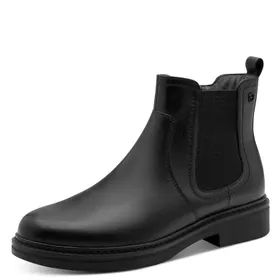 Tamaris Wide Fit Ankle Boots Black Leather