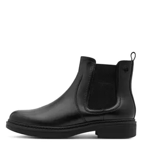Tamaris Wide Fit Ankle Boots Black Leather