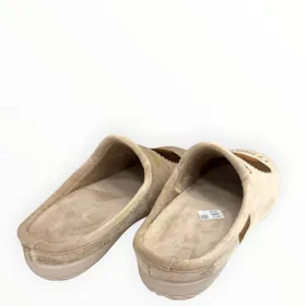 Slipper Mule Hérisson Beige Textile